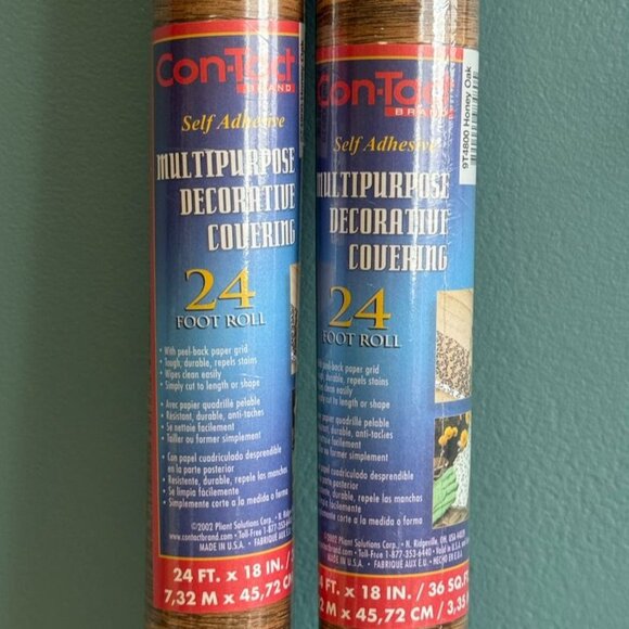 Con-Tact Brand Self-Adhesive Multipurpose Decorative Covering 24 Ft Roll Honey O - Picture 2 of 6